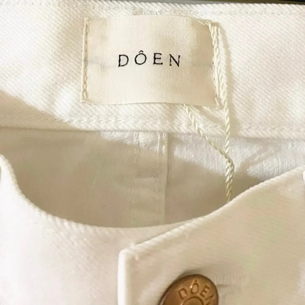 Doen Leone Jeans In Salt Rinse Wash 28 NWT